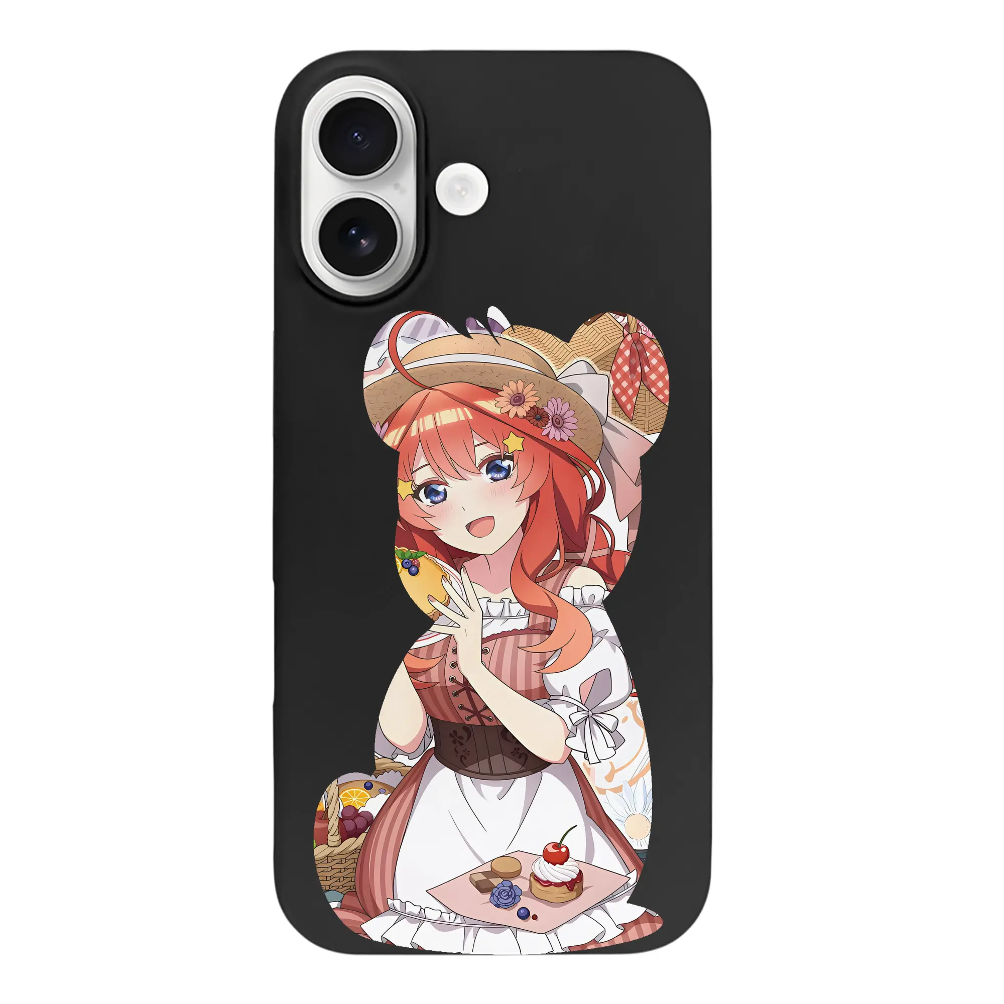 五等分の花嫁 グッズ 中野 五月 - iPhone 17 シリーズ シリコンケース 薄型 耐衝撃 指紋防止 ソフトタッチカバー 精密フィット 傷防止 保護ケース iPhone 17/17 Air/17 Pro/17 Pro Max 対応